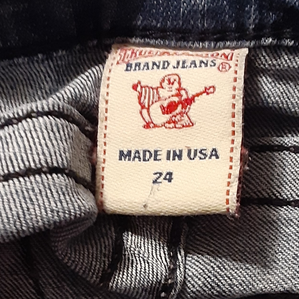 True Religion Julie Super T Jean's SZ 24 - Picture 5 of 5